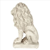 Design Toscano 21" Mansfield Manor Lion Sentinel Statue Looking Right