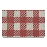 Red Buffalo Check Floor Mat
