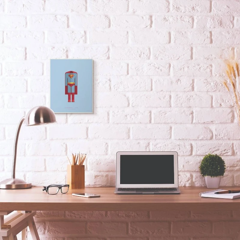 Stupell Industries Superman Fashion Design Wall Plaque