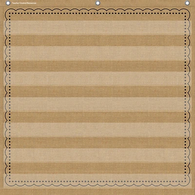 Teacher Created Resources Burlap Pocket File Storage Pocket Chart