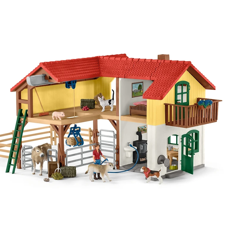 Schleich Farm World Large Farm House Playset