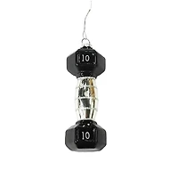 5.75" Dumbbell Glass Ornament by Ashland®