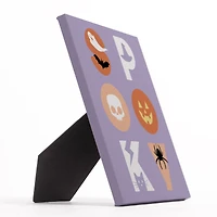 Spooky Icons Tabletop Canvas