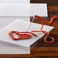 32 Pack: Clear 10 Mesh Plastic Canvas by Loops & Threads®