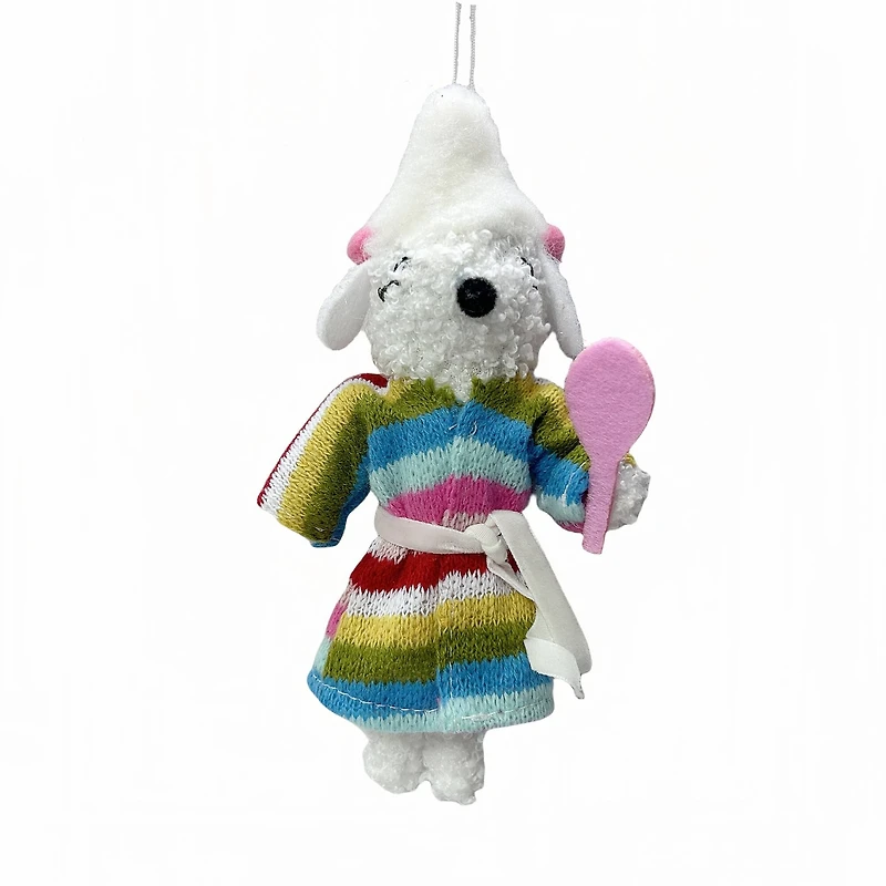 7" Dog in Sweater Felt Ornament by Ashland®