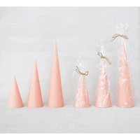 Hello Honey® 7" Pink Unscented Tree Shaped Candle