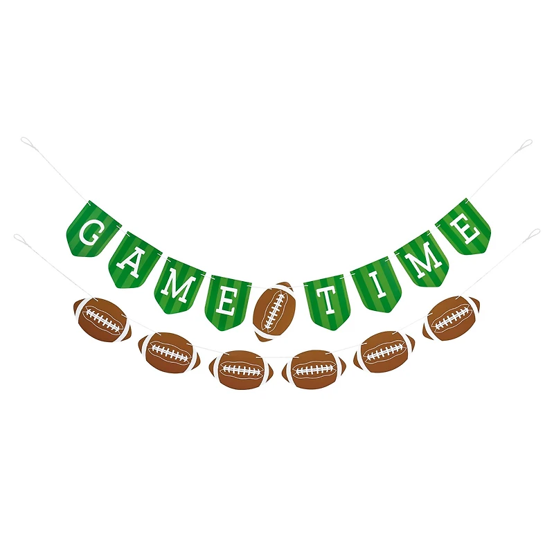 5ft. Game Time Football Banner Set by Celebrate It™