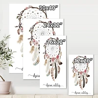 Designart - Dream Catcher With Ethnic Feathers