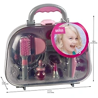 Theo Klein Braun Mega Hairstyling Case Toy Beauty Set
