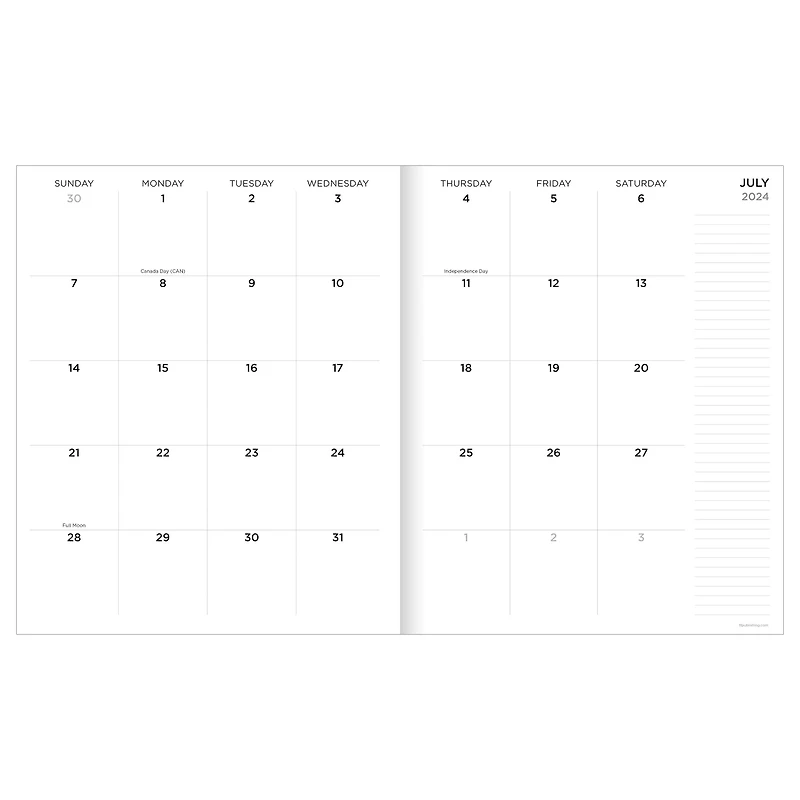 TF Publishing 2024-2025 Large So Many Stripes Monthly Planner