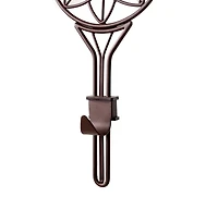 Village Lighting Flower Adjustable Wreath Hanger for Door