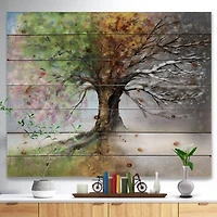 Designart - Tree with Four Seasons
