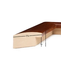 Frame USA Honey Rounded Brown Single Image Picture Frame