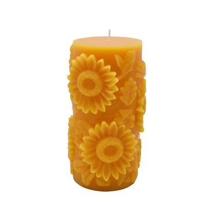 3" x 6" Scented Sunflower Pillar Candle by Ashland®