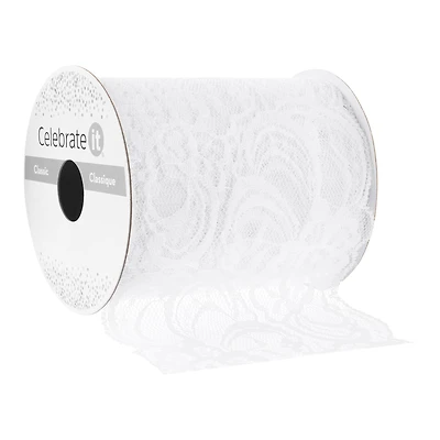 3.5" x 3yd. Lace Ribbon by Celebrate It®