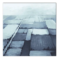 Blue Farmland 20" x 20" Canvas Wall Art