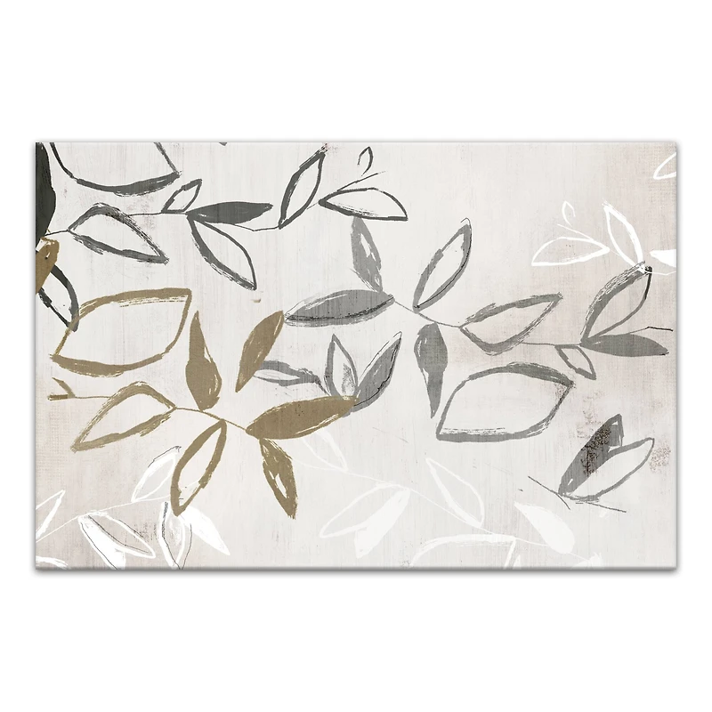 Abstracted Branches 36" x 24" Canvas Wall Art