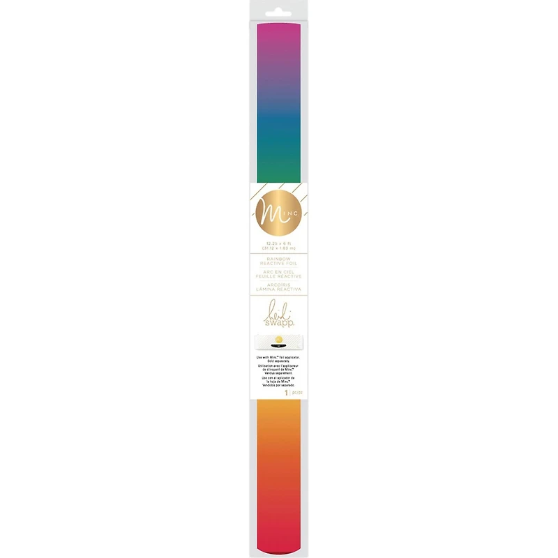 Heidi Swapp™ Minc® 6ft. Rainbow Reactive Foil Roll