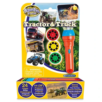 Brainstorm Toys Tractor & Truck Torch & Projector