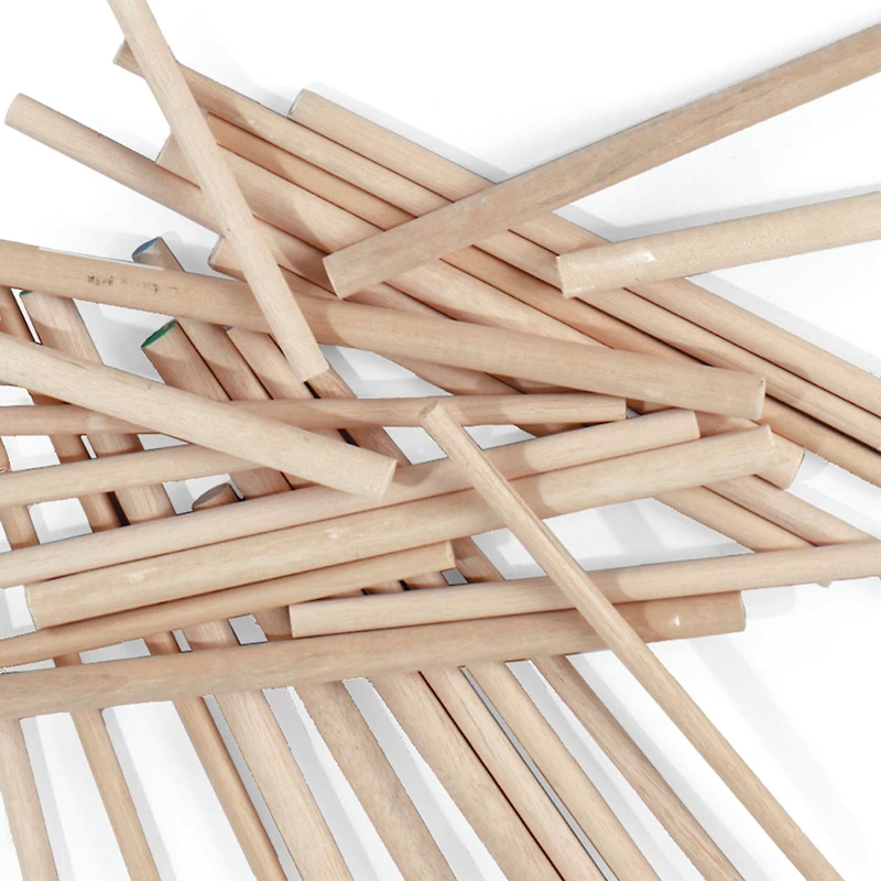 Creativity Street 12" x 0.25" Wood Dowels, 12ct.