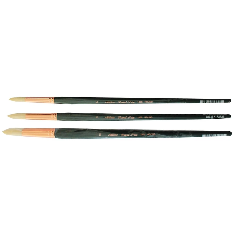 Silver Brush Limited Grand Prix® Large Handle Round Brush Set