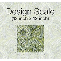 RoomMates Swept Away Green Peel & Stick Wallpaper