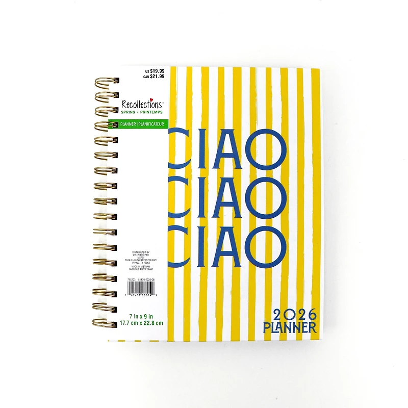 7" x 9" Citrus Kitchen 2026 Planner by Recollections™
