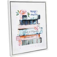 12" x 15" Classic Romantic Literature Wall Art in White Frame by Ashland®