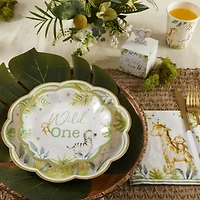 Kate Aspen 7" Safari Baby Premium Paper Plates Set, 16ct.