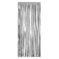 Silver Fringe Curtain by Celebrate It™