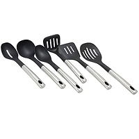 Better Chef Silver Nylon Kitchen Utensil Set, 6ct.