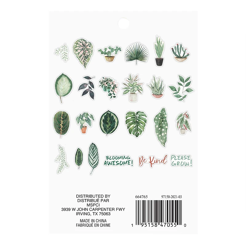 Green Plants Die Cut Stickers by Recollections™