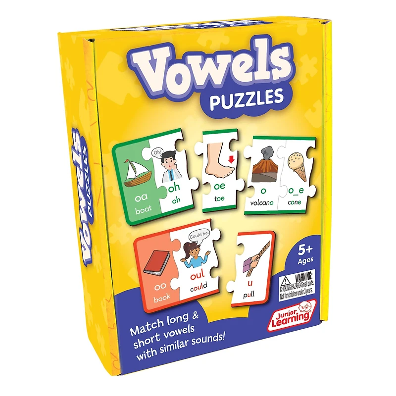 Junior Learning® Vowel Puzzles