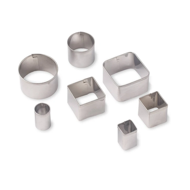 Square & Circle Premium Clay Cutters By Craft Smart®