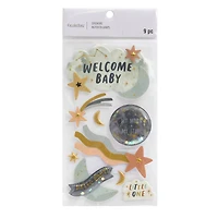 Moon & Stars Welcome Baby Stickers by Recollections™