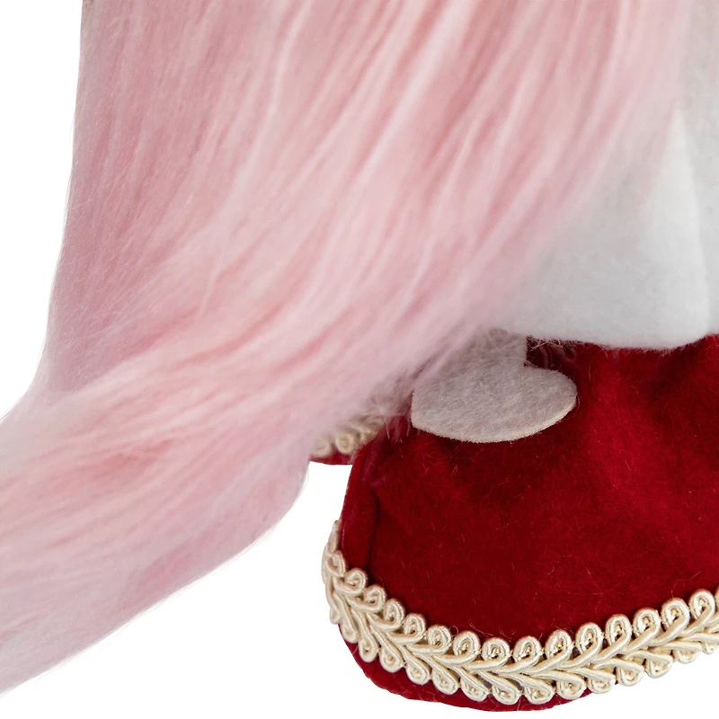 19" Pink Plush Bow & Arrow Valentine's Day Gnome