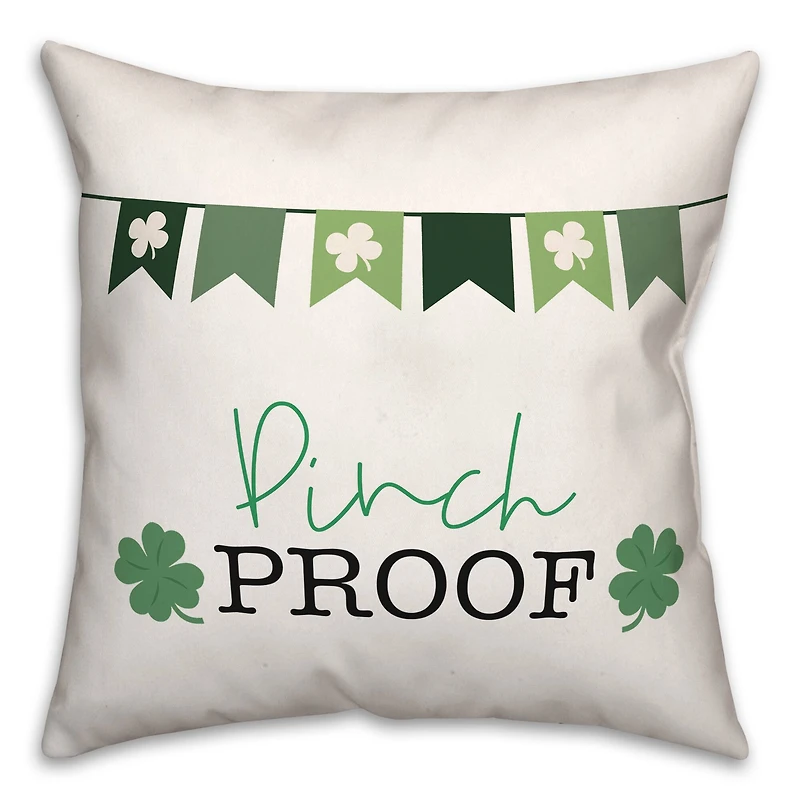 Pinch Proof Banner 3 18" x 18" Throw Pillow