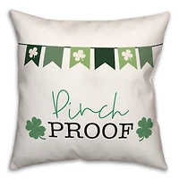 Pinch Proof Banner 3 18" x 18" Throw Pillow