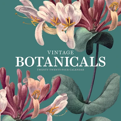 TF Publishing 2024 Vintage Botanicals Wall Calendar