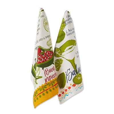 DII® Verano de Fiesta Recipe Dishtowel Set
