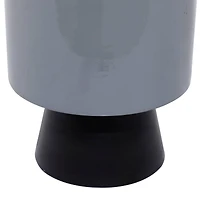 Black Metal Modern Planter Set