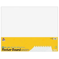 UCreate® White 22" x 28" Poster Board, 3 Packs of 10