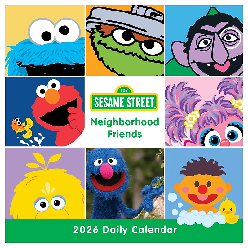 2026 Sesame Street Daily Desktop Calendar