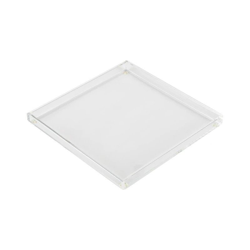 Organize It All 8" Acrylic Clear Accessory Tray