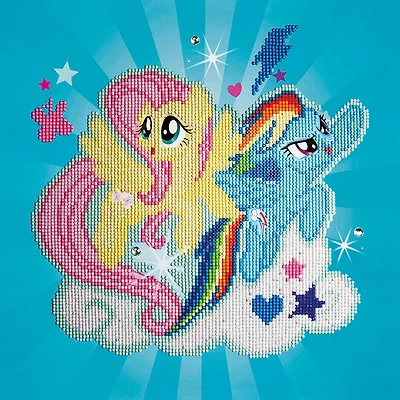 Camelot® Dots Fluttershy & Rainbow Dash Diamond Painting Kit