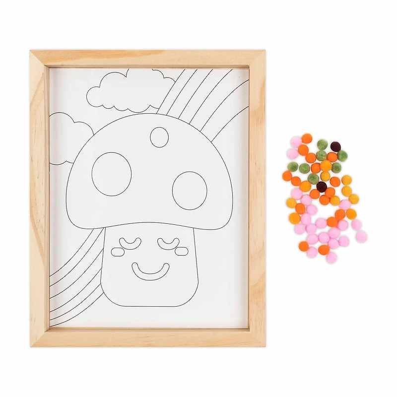 VIVID by Brea Reese® Mushroom Pom Art Kit