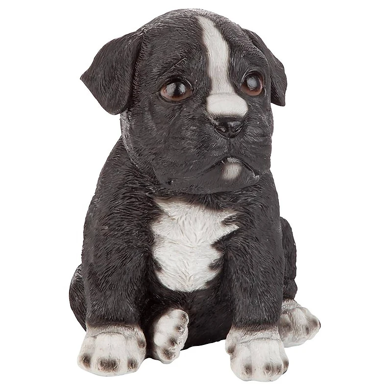 Design Toscano 6" Border Collie Puppy Partner Collectible Dog Statue