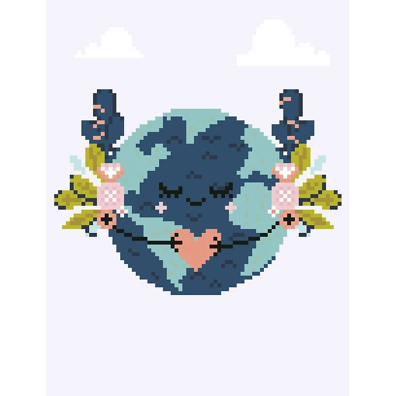 Camelot® Dots Love Our Planet Diamond Painting Kit