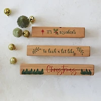 Hello Honey® It's Beginning To Look A Lot Like Christmas Stacking Wood Block Set