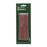 Household Essentials Cedar Fresh Cedar Blocks